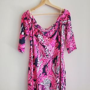 Lilly Pulitzer Laurana Off the Shoulder Dress NWT